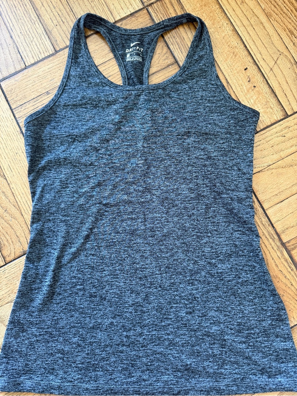 Nike Dri-FIT Women's Racerback Tank - Dark Gray